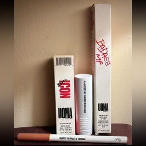 UOMA Badass Icon Matte Lipstick-Tracy & Lip Liner-AngeLou-Duo Set